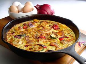 فريتاتا أو عجة بالخضار