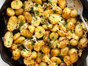 وصفة البطاطا الايطالية المحمصة