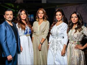 لوجين عمران وقفطان مغربي أنيق