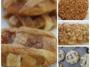 فطائر التفاح الصغيرة