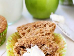 مافن التفاح والكوسا