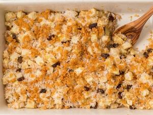 بودنغ التفاح والأرز