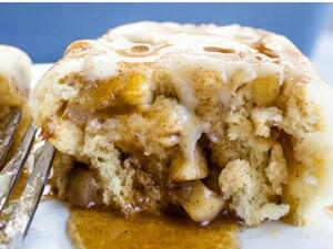 لفائف القرفة بالتفاح