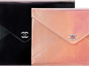 Chanel Metallic Clutch Bag