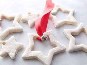 اصنعيه بنفسك: زينة الكريسماس بالعجين المالح اصنعيه بنفسك: زينة الكريسماس بالعجين المالح