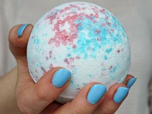 كرات ملونة فوارة للاستحمام 