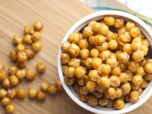 حمص مقرمش بالعسل