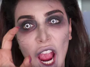 ماكياج زومبي للهالووين