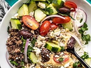 مقبلات حمص البحر الأبيض المتوسط