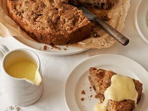 كيكة التفاح 