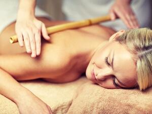 التدليك بالخيزران لكل انحاء الجسم