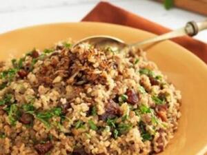 مجدرة البرغل: أكلة شتوية اقتصادية 