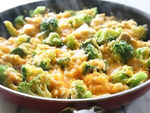 صينية الارز بالقرنبيط