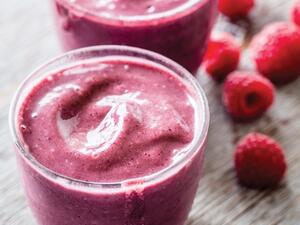 مخفوق الشيا بالتوت