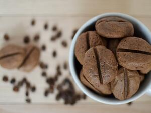 بسكويت القهوة الشهي