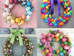 اصنعيه بنفسك: زينة للباب لعيد الفصح اصنعيه بنفسك: زينة للباب لعيد الفصح