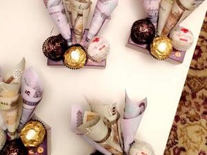 عيدية وشوكولاتة عيدية وشوكولاتة