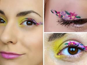 ايلاينر الزهور هذا الربيع