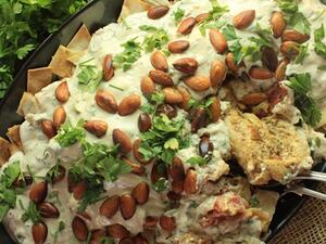 فتة شاورما الدجاج