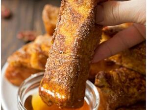 التوست الفرنسي باليقطين