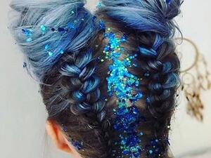 جل غلتر الشعر الملون سيجعل تسريحة شعرك مميزة