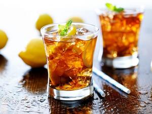 شاي مثلج بالنعناع