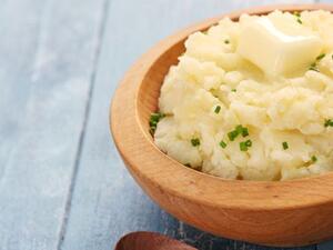 صينية بطاطا بيوريه