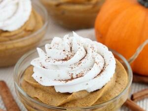 حلوى موس اليقطين