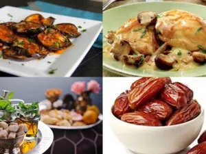 مطبخ رمضان: باذنجان مقلي مع الشرمولة، دجاج بالصلصة البيضاء، شاي مغربي