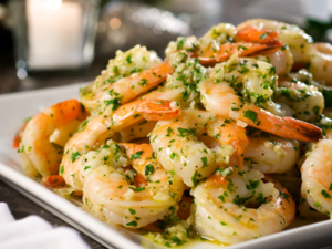 الروبيان المشوي 