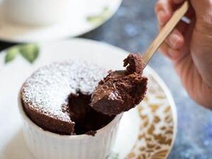 سوفليه الشوكولاته النباتي