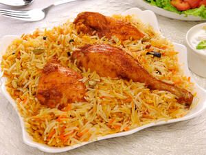 برياني الدجاج الحار