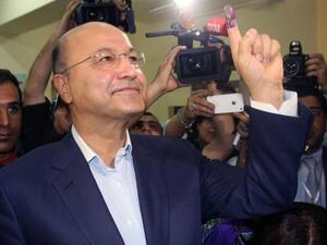 Parliament elects Kurdish politician Barham Salih president of Iraq. (AFP/File)