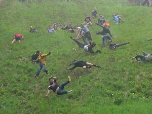 Cheese Rolling Contest (Twitter)