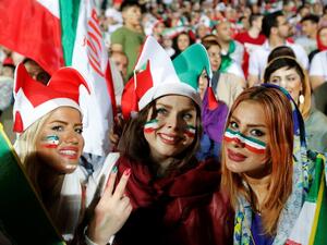 Large numbers of Iranian women were seen at their three World Cup games in Russia. (AFP/ File Photo)