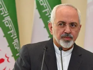 Iranian Foreign Minister Mohammad Javad Zarif. (AFP/ MAXIM MALINOVSKY)