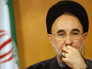 Iran former President Mohamed Khatami. (AFP/File)
