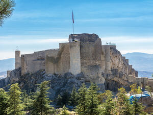 Harput Castle view in Harput Town of Elazig Province (Shutterstock/File Photo)