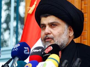 Iraqi cleric Moqtada al-Sadr heads to Kuwait in order to improve ties with Gulf countries. (AFP/ File Photo)