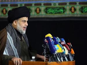 Iraq's powerful Shiite cleric Moqtada al-Sadr addresses the media. (AFP/File)