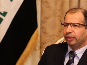Iraqi former Parliament Speaker Salim al-Jabouri nominated by Iraq’s Sunnis to be the new Defense Minister.  (Photo by AFP)