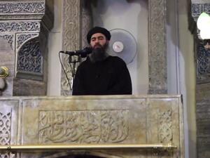 "Baghdadi is definitely alive. He is not dead. We have information that he is alive. We believe 99 percent he is alive." (file/photo) 