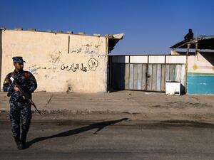 An Iraqi policeman. (AFP/file)