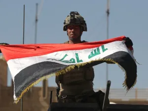 An Iraqi soldier in Mosul. (AFP) 