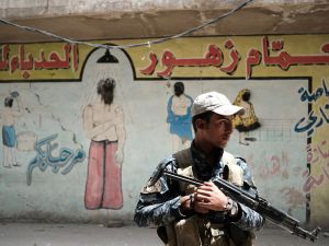 In October, the Iraqi army -- backed by U.S.-led coalition airstrikes and local allies on the ground -- began a wide-ranging operation to retake Mosul. (AFP) 