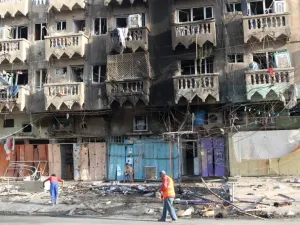 مصرع 22 رضيعًا بحريق مستشفى ولاده في بغداد  - ارشيفيه 