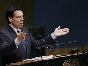 سفير إسرائيل لدى الأمم المتحدة داني دانون