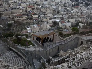 The mostly Arab Jerusalem neighborhood of Silwan. (AFP/File)