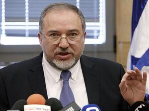 Israeli Defense Minister Avigdor Lieberman approves understanding with the Cypriot government on the establishment of a special pier for the Gaza Strip in Cyprus.(AFP/ File)