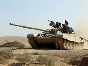 Israeli army deployed several armored and artillery forces to Syrian border. (AFP/Ahmad Al Rubaye)